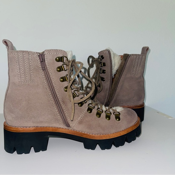 jeffery campbell culvert hiker boots 7.5 anthropologie - Picture 7 of 8
